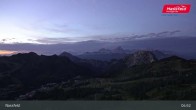 Archiv Foto Webcam Nassfeld: Blick Tressdorfer Höhe 04:00