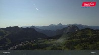 Archiv Foto Webcam Nassfeld: Blick Tressdorfer Höhe 08:00