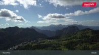 Archiv Foto Webcam Nassfeld: Blick Tressdorfer Höhe 08:00