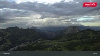 Archiv Foto Webcam Nassfeld: Blick Tressdorfer Höhe 18:00