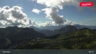 Archiv Foto Webcam Nassfeld: Blick Tressdorfer Höhe 08:00
