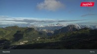 Archiv Foto Webcam Nassfeld: Blick Tressdorfer Höhe 18:00