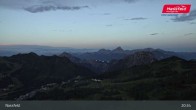 Archiv Foto Webcam Nassfeld: Blick Tressdorfer Höhe 02:00