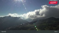 Archiv Foto Webcam Nassfeld: Blick Tressdorfer Höhe 08:00