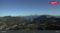 Archiv Foto Webcam Nassfeld: Blick Tressdorfer Höhe 16:00