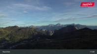 Archiv Foto Webcam Nassfeld: Blick Tressdorfer Höhe 16:00