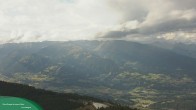 Archived image Webcam View over Mölltal valley 17:00