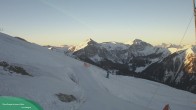 Archiv Foto Webcam Latschur und Karnische Alpen 07:00