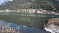 Archiv Foto Webcam Weissensee: Seeblick von Tschatscheleria 09:00