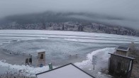 Archiv Foto Webcam Weissensee: Seeblick von Tschatscheleria 06:00