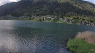 Archiv Foto Webcam Weissensee: Seeblick von Tschatscheleria 17:00