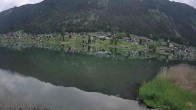 Archiv Foto Webcam Weissensee: Seeblick von Tschatscheleria 06:00