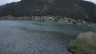 Archiv Foto Webcam Weissensee: Seeblick von Tschatscheleria 19:00