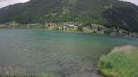 Archiv Foto Webcam Weissensee: Seeblick von Tschatscheleria 13:00