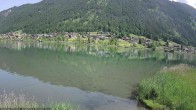 Archiv Foto Webcam Weissensee: Seeblick von Tschatscheleria 09:00