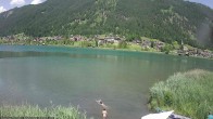 Archiv Foto Webcam Weissensee: Seeblick von Tschatscheleria 13:00