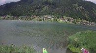 Archiv Foto Webcam Weissensee: Seeblick von Tschatscheleria 13:00