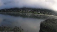 Archiv Foto Webcam Weissensee: Seeblick von Tschatscheleria 06:00