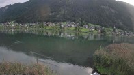 Archiv Foto Webcam Weissensee: Seeblick von Tschatscheleria 06:00