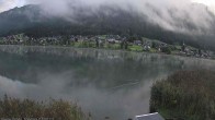 Archiv Foto Webcam Weissensee: Seeblick von Tschatscheleria 06:00