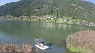 Archiv Foto Webcam Weissensee: Seeblick von Tschatscheleria 15:00