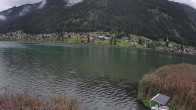 Archiv Foto Webcam Weissensee: Seeblick von Tschatscheleria 17:00