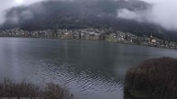 Archiv Foto Webcam Weissensee: Seeblick von Tschatscheleria 06:00