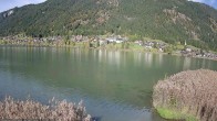 Archiv Foto Webcam Weissensee: Seeblick von Tschatscheleria 13:00