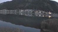 Archiv Foto Webcam Weissensee: Seeblick von Tschatscheleria 05:00