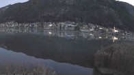 Archiv Foto Webcam Weissensee: Seeblick von Tschatscheleria 13:00