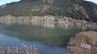 Archiv Foto Webcam Weissensee: Seeblick von Tschatscheleria 09:00
