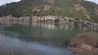 Archiv Foto Webcam Weissensee: Seeblick von Tschatscheleria 13:00