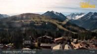 Archiv Foto Webcam Königsleiten: Panorama Ort 10:00