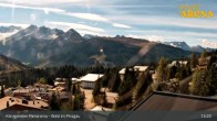 Archiv Foto Webcam Königsleiten: Panorama Ort 12:00