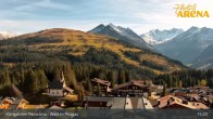 Archiv Foto Webcam Königsleiten: Panorama Ort 14:00
