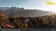 Archiv Foto Webcam Königsleiten: Panorama Ort 16:00