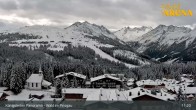 Archiv Foto Webcam Königsleiten: Panorama Ort 10:00