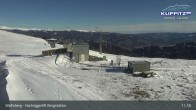 Archived image Webcam mountain station Klippitztoerl, Carinthia 10:00