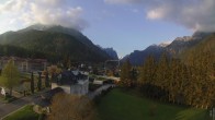 Archiv Foto Webcam Apparthotel Germania – Blick auf das Höhlensteintal 05:00