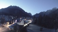 Archiv Foto Webcam Apparthotel Germania – Blick auf das Höhlensteintal 05:00