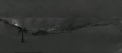 Archiv Foto Panorama Webcam Damüls an der Elsenalpstube 23:00