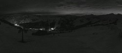 Archiv Foto Panorama Webcam Damüls an der Elsenalpstube 23:00