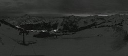 Archiv Foto Panorama Webcam Damüls an der Elsenalpstube 05:00