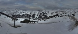 Archiv Foto Panorama Webcam Damüls an der Elsenalpstube 07:00