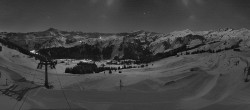 Archiv Foto Panorama Webcam Damüls an der Elsenalpstube 06:00