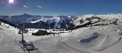 Archiv Foto Panorama Webcam Damüls an der Elsenalpstube 11:00