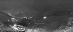 Archiv Foto Panorama Webcam Damüls an der Elsenalpstube 23:00