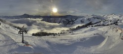 Archiv Foto Panorama Webcam Damüls an der Elsenalpstube 15:00