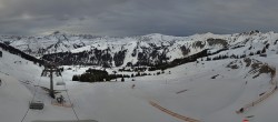 Archiv Foto Panorama Webcam Damüls an der Elsenalpstube 07:00