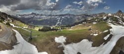 Archiv Foto Panorama Webcam Damüls an der Elsenalpstube 15:00